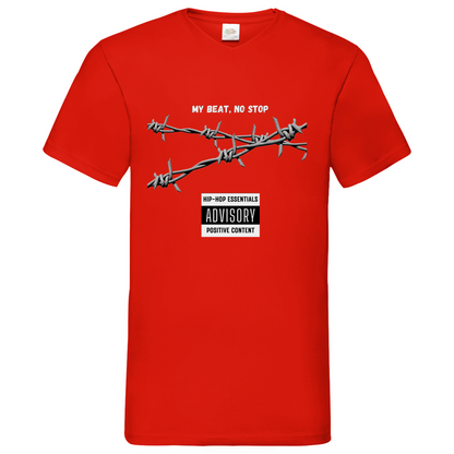 My Beat - V-Neck T-Shirt dark