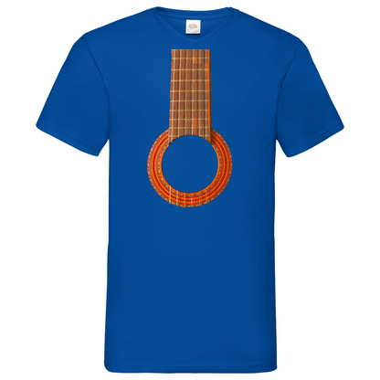 Guitar - V-Neck T-Shirt bright