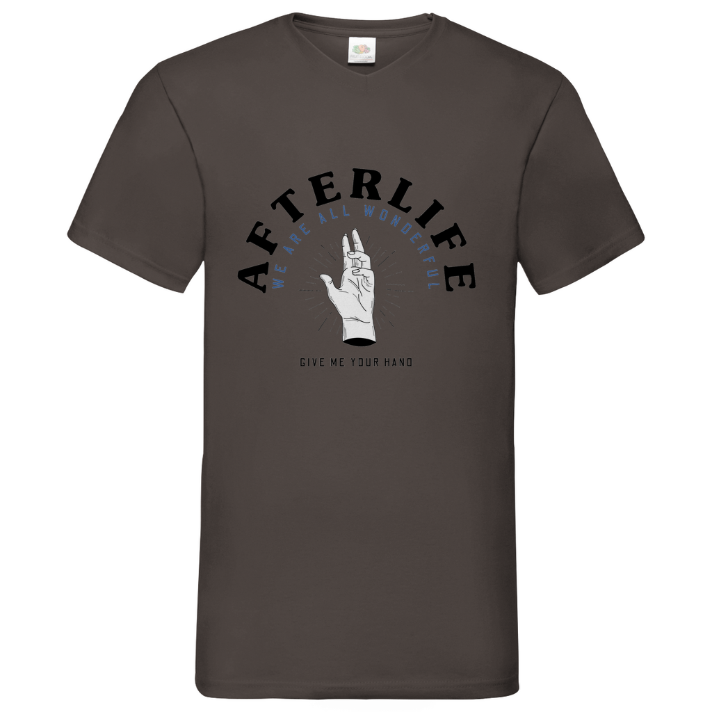 After Life -  V-Neck T-Shirt bright