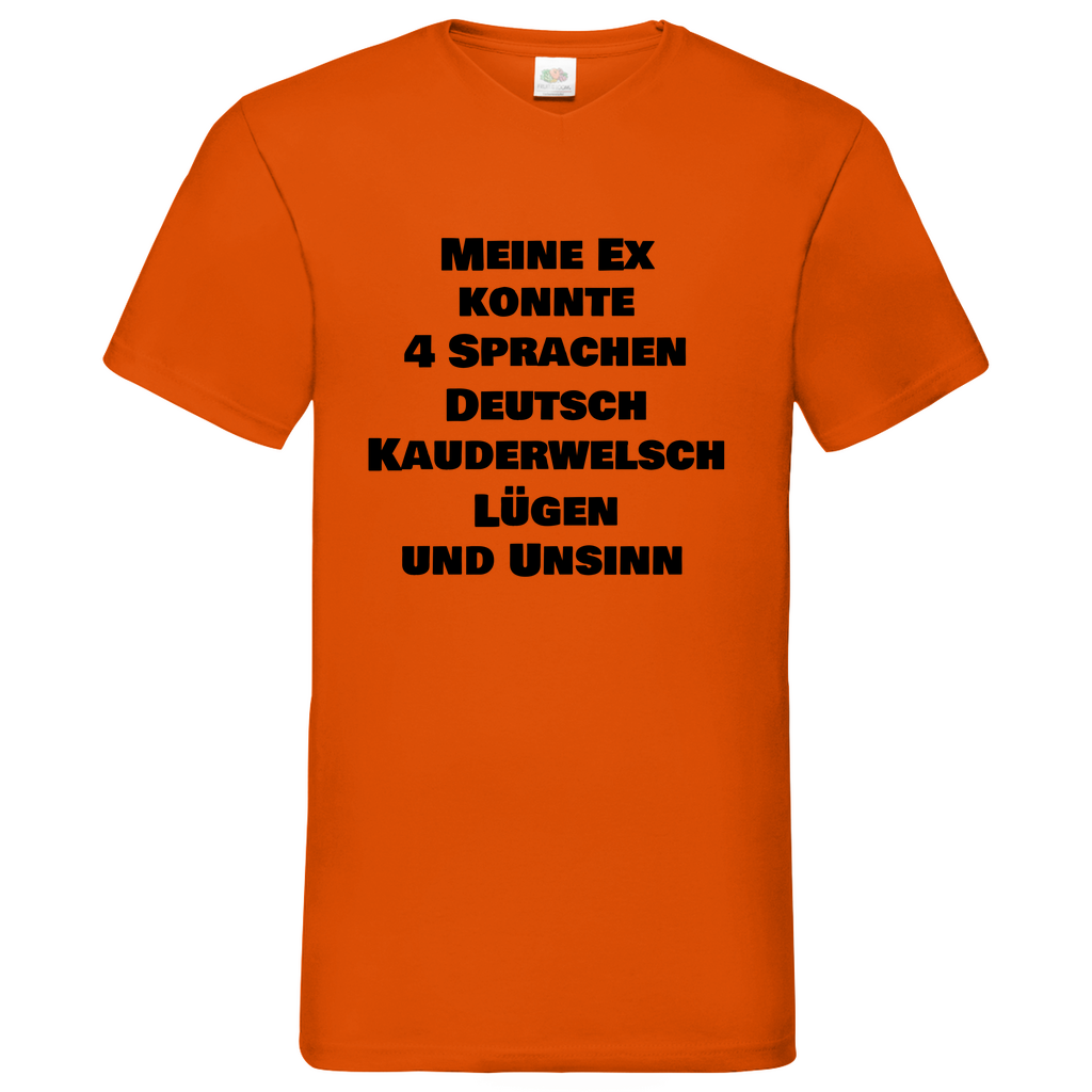 Meine Ex - V-Neck T-Shirt bright