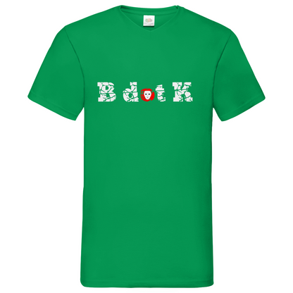 B dot K eco - Basic V-Neck T-Shirt dark