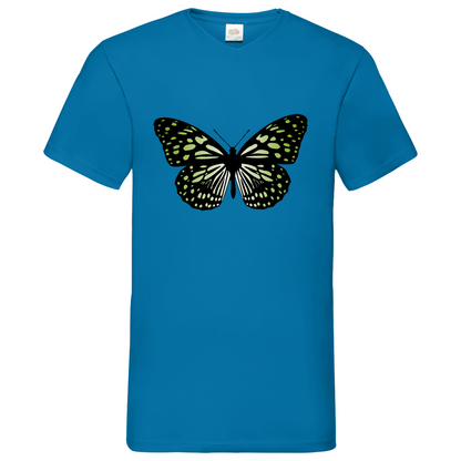 Butterfly green - V-Neck T-Shirt