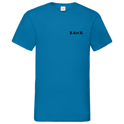 B dot K eco Mask back - V-Neck T-Shirt bright