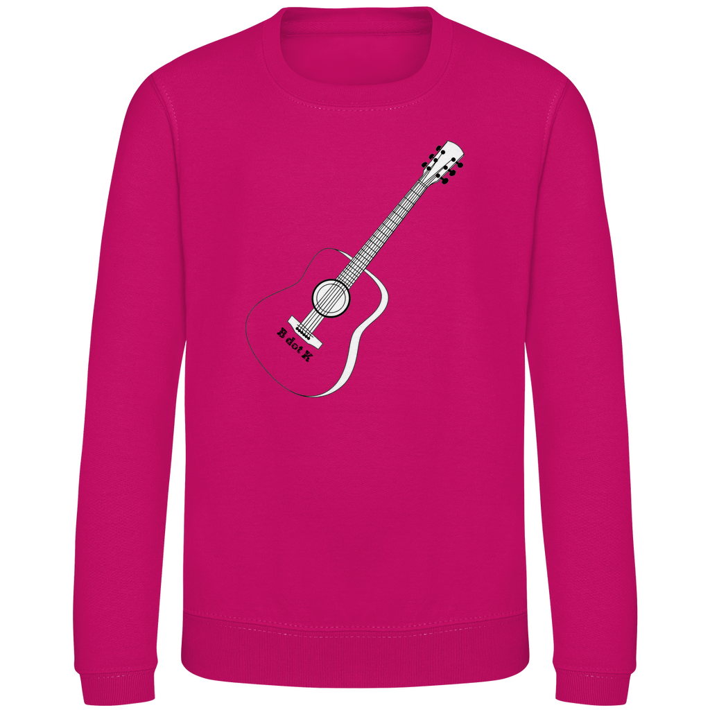 eco Sweatshirt Kids - Guitar B dot K  / bright