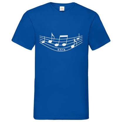 B dot K eco sound - V-Neck T-Shirt dark