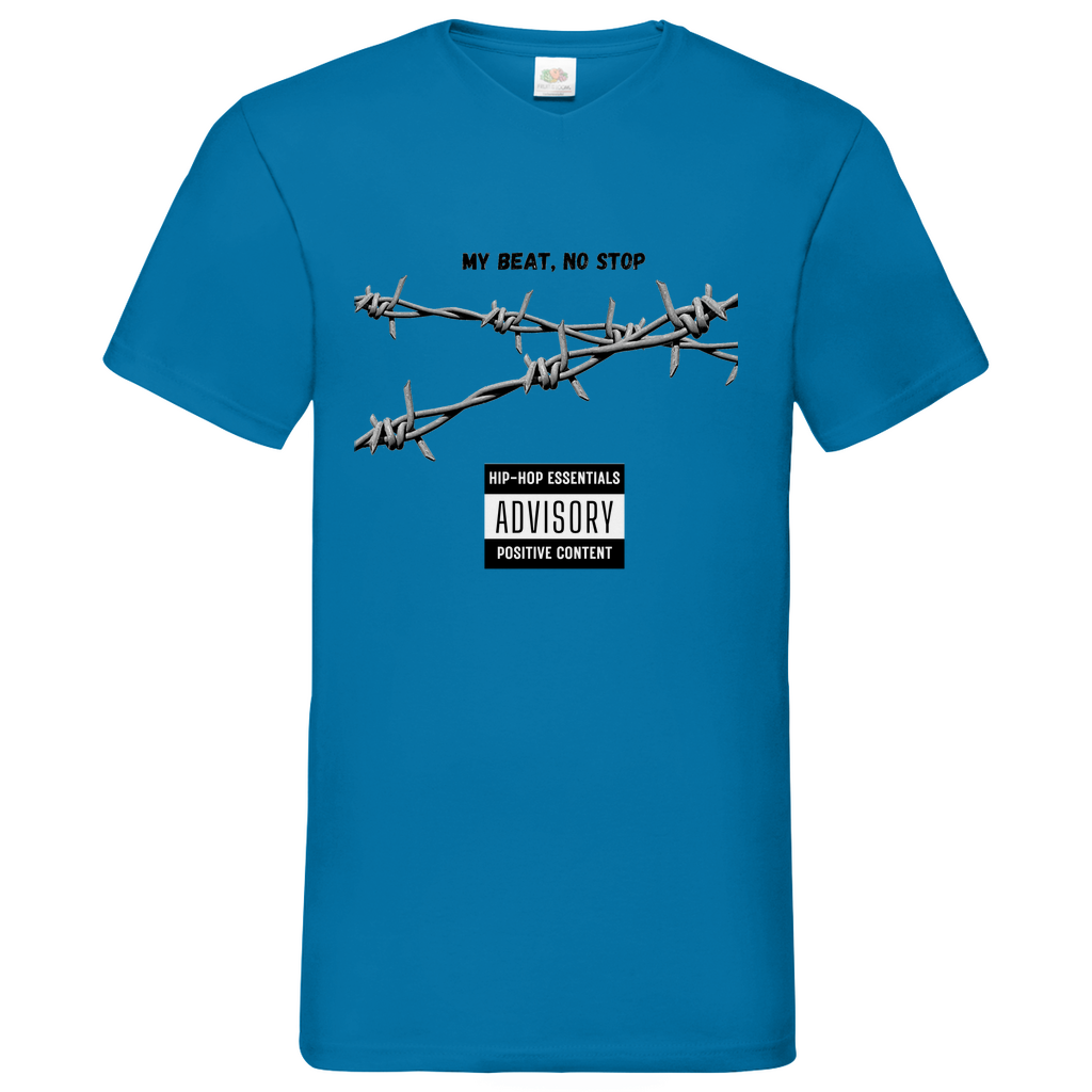 My Beat-  V-Neck T-Shirt bright