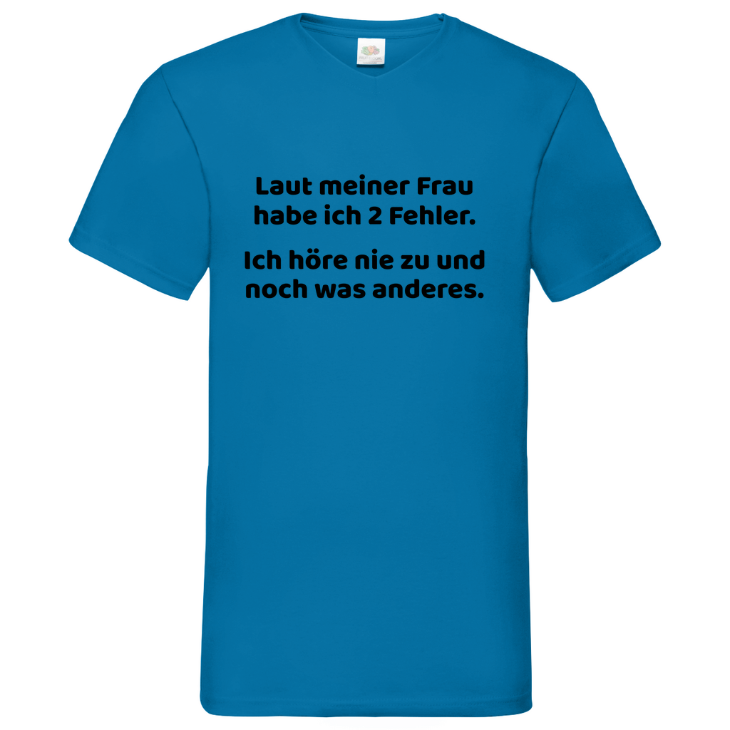 Fehler - V-Neck T-Shirt bright