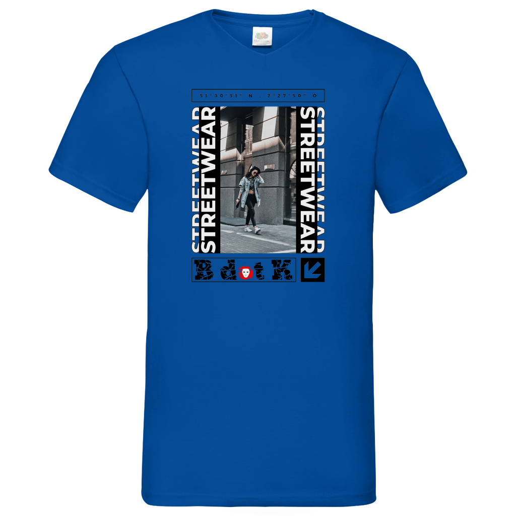 Grad - V-Neck T-Shirt bright