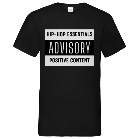 HipHop Advisory - V-Neck T-Shirt dark