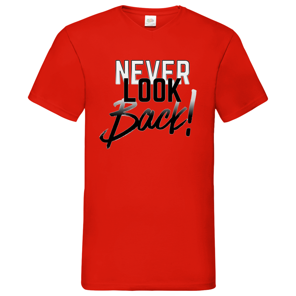 Neverlook back 2 - V-Neck T-Shirt