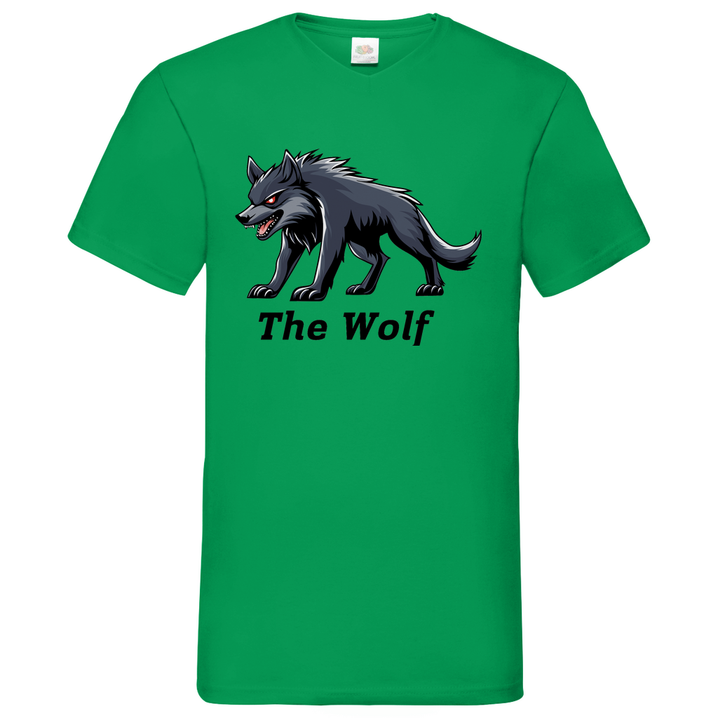 The Wolf - V-Neck T-Shirt