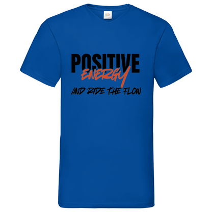 Positive Energy- V-Neck T-Shirt dark