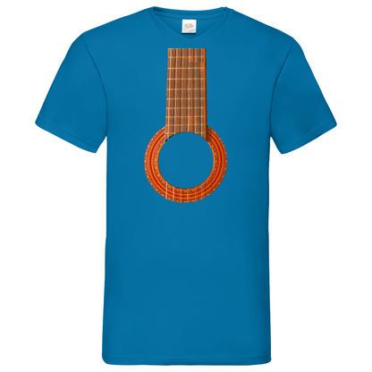 Guitar - V-Neck T-Shirt bright