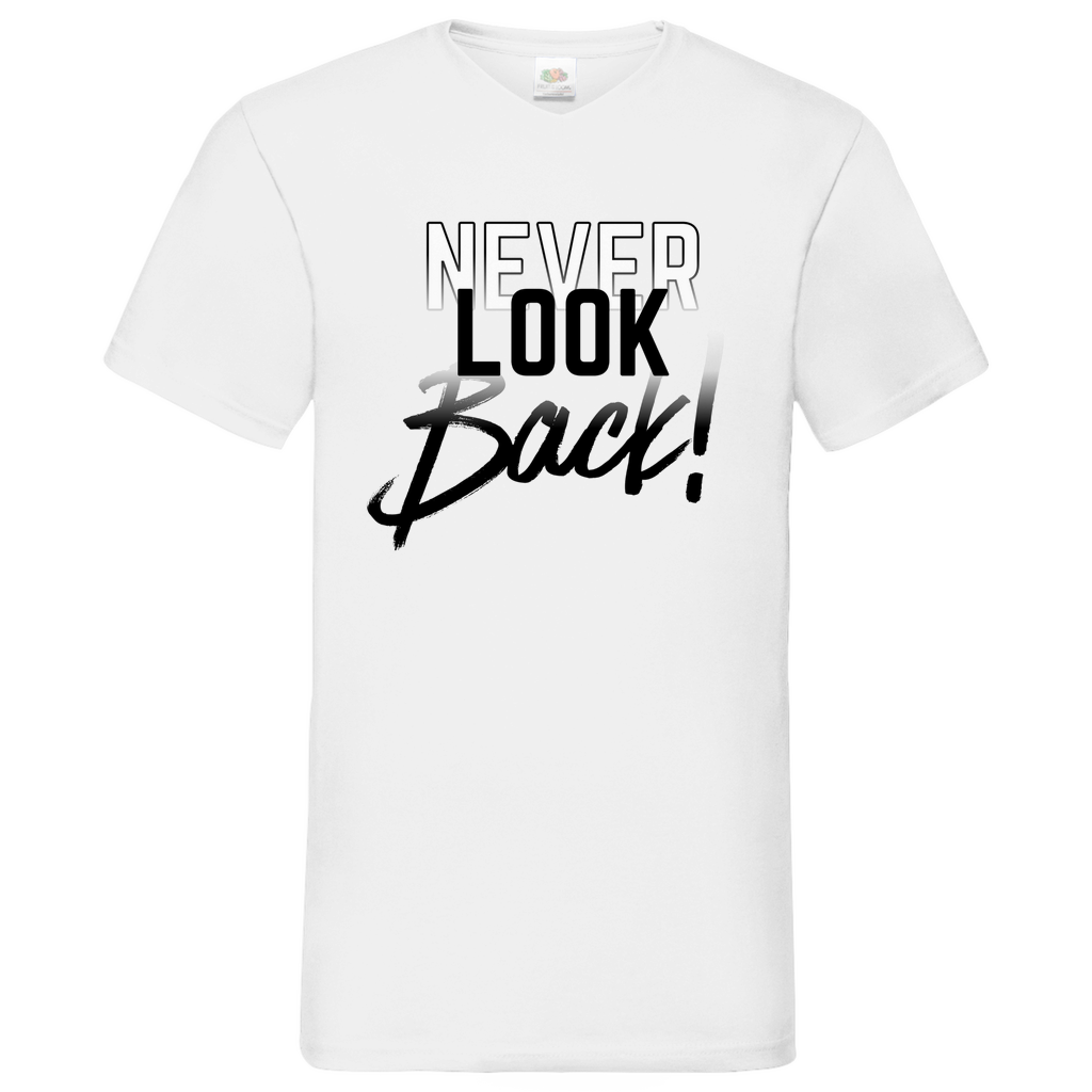 Neverlook back 2 - V-Neck T-Shirt