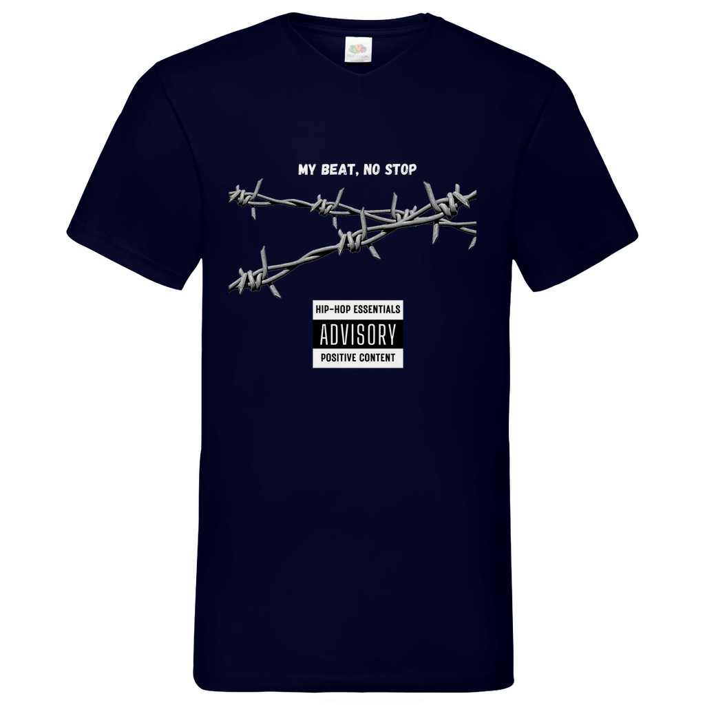My Beat - V-Neck T-Shirt dark