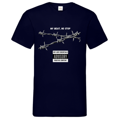My Beat - V-Neck T-Shirt dark