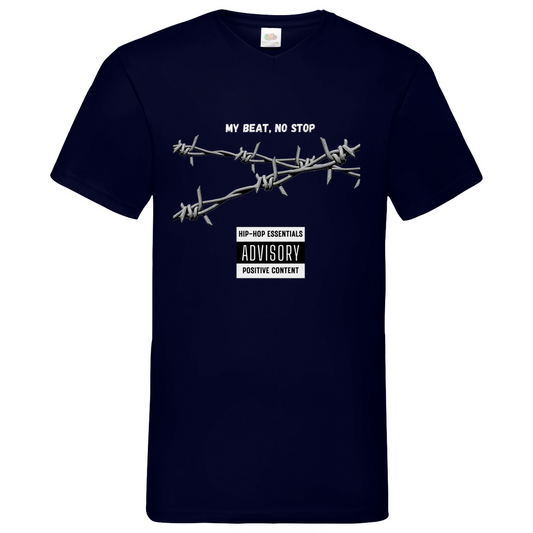 My Beat - V-Neck T-Shirt dark