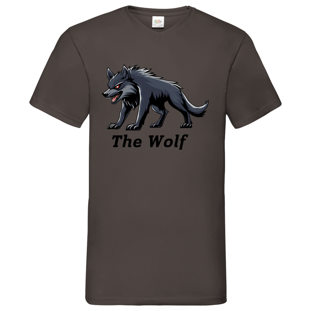 The Wolf - V-Neck T-Shirt