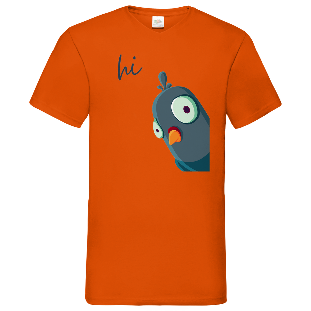 Hi Bird - V-Neck T-Shirt