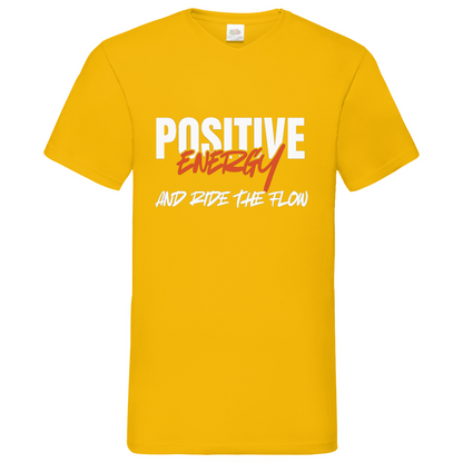 Positive Energy- V-Neck T-Shirt dark