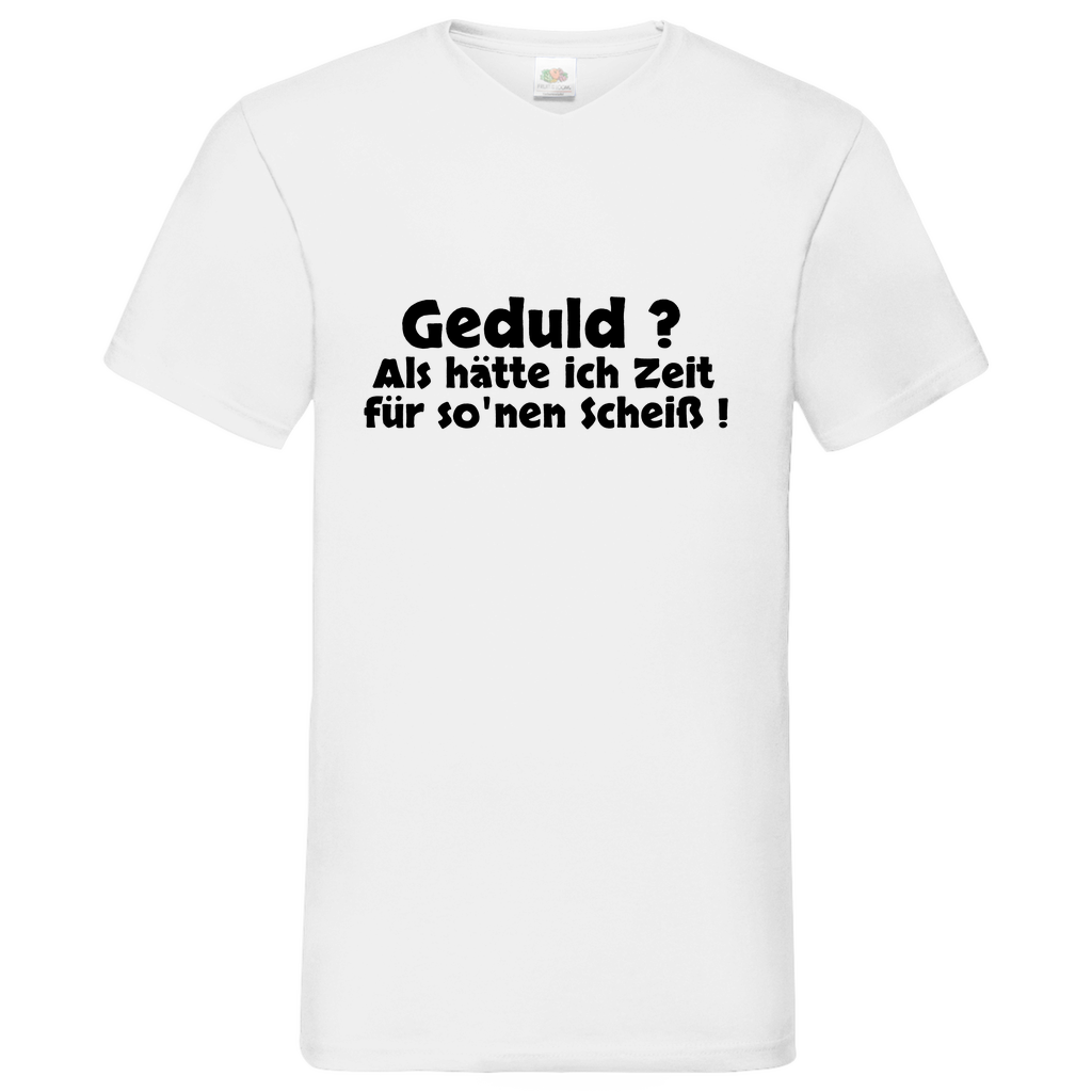 Gedult - V-Neck T-Shirt bright