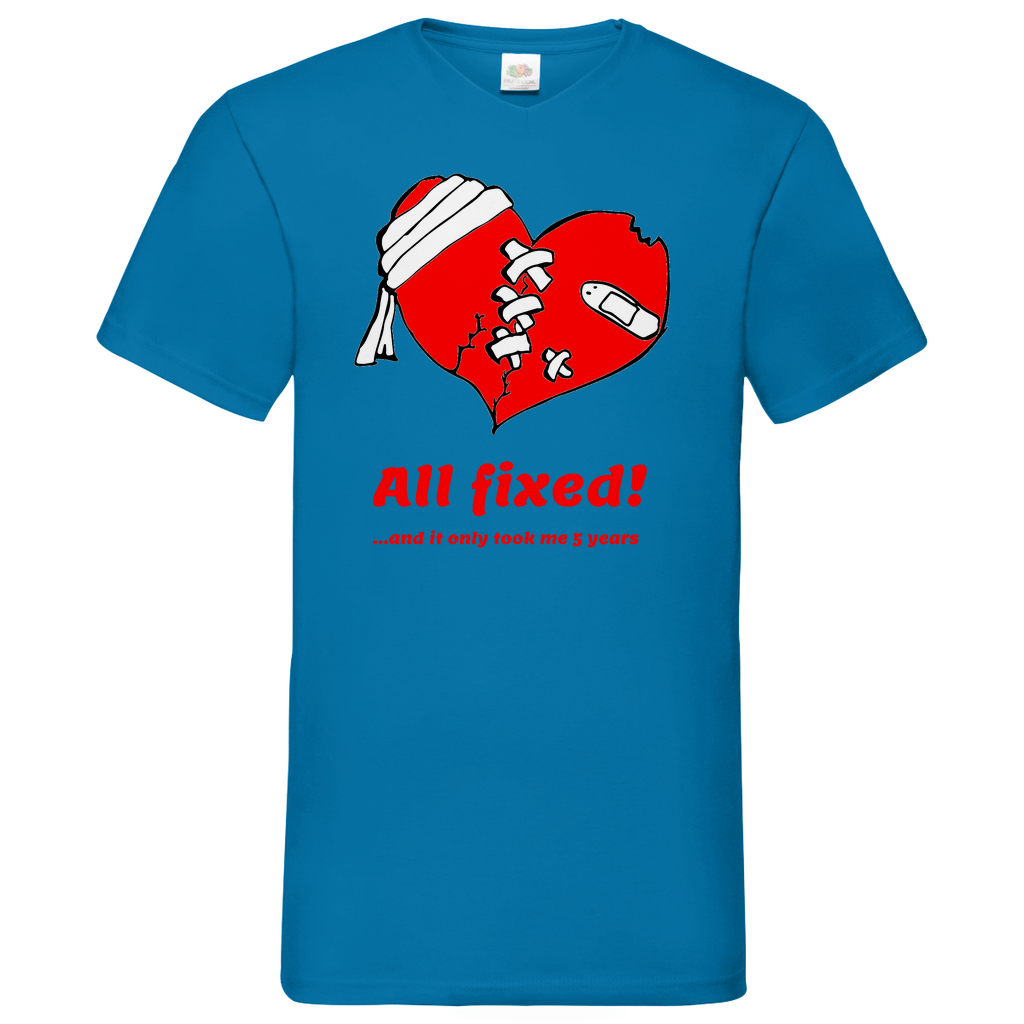 All fixed - V-Neck T-Shirt