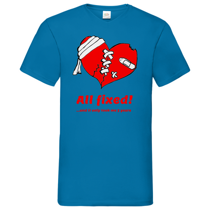All fixed - V-Neck T-Shirt