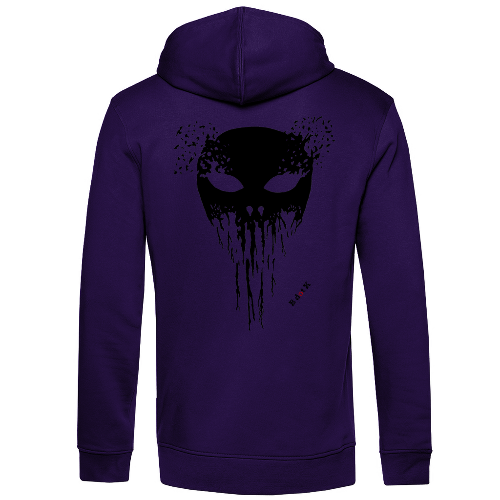 Bio Hoodie - eco B dot K Mask wrecked dark