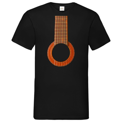 Guitar - V-Neck T-Shirt bright