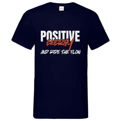 Positive Energy- V-Neck T-Shirt dark