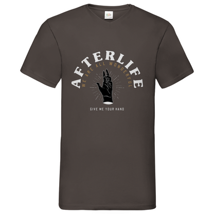 After Life - V-Neck T-Shirt dark