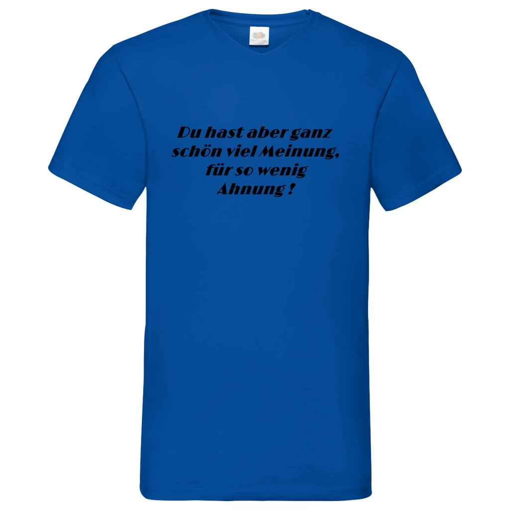 Ahnung - V-Neck T-Shirt bright