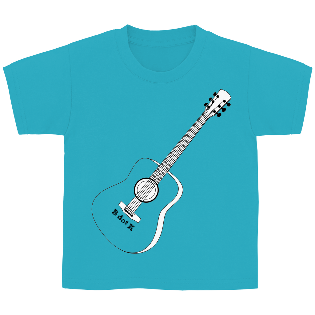 T-Shirt kids - Guitar B dot K  / bright