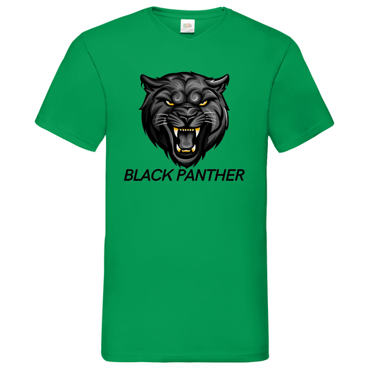 Black Panther - V-Neck T-Shirt