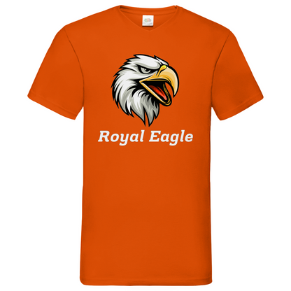 Eagle - V-Neck T-Shirt - dark