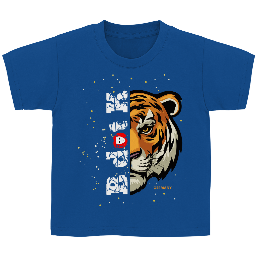 T-Shirt Kids - Tiger B dot K  / dark