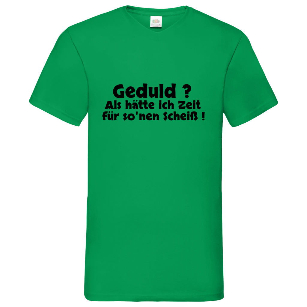 Gedult - V-Neck T-Shirt bright