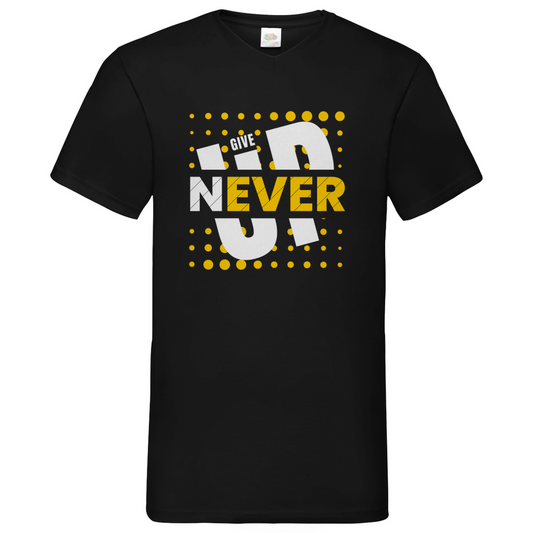 Stay strong - V-Neck T-Shirt dark