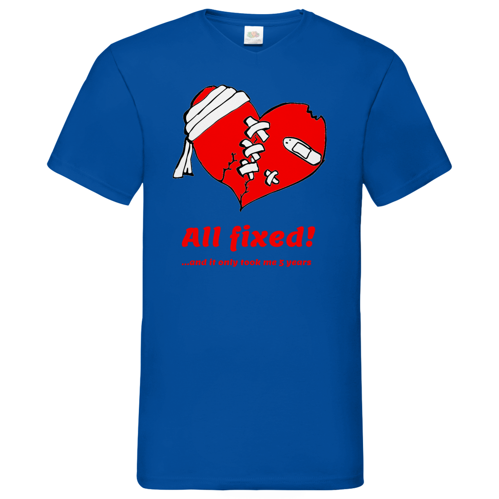 All fixed - V-Neck T-Shirt