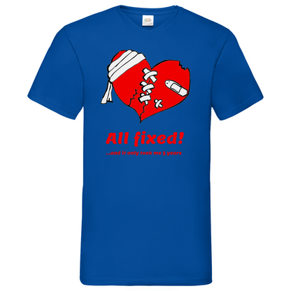 All fixed - V-Neck T-Shirt