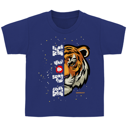 T-Shirt Kids - Tiger B dot K  / dark