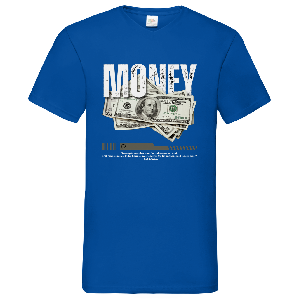 Money-Marly - V-Neck T-Shirt dark