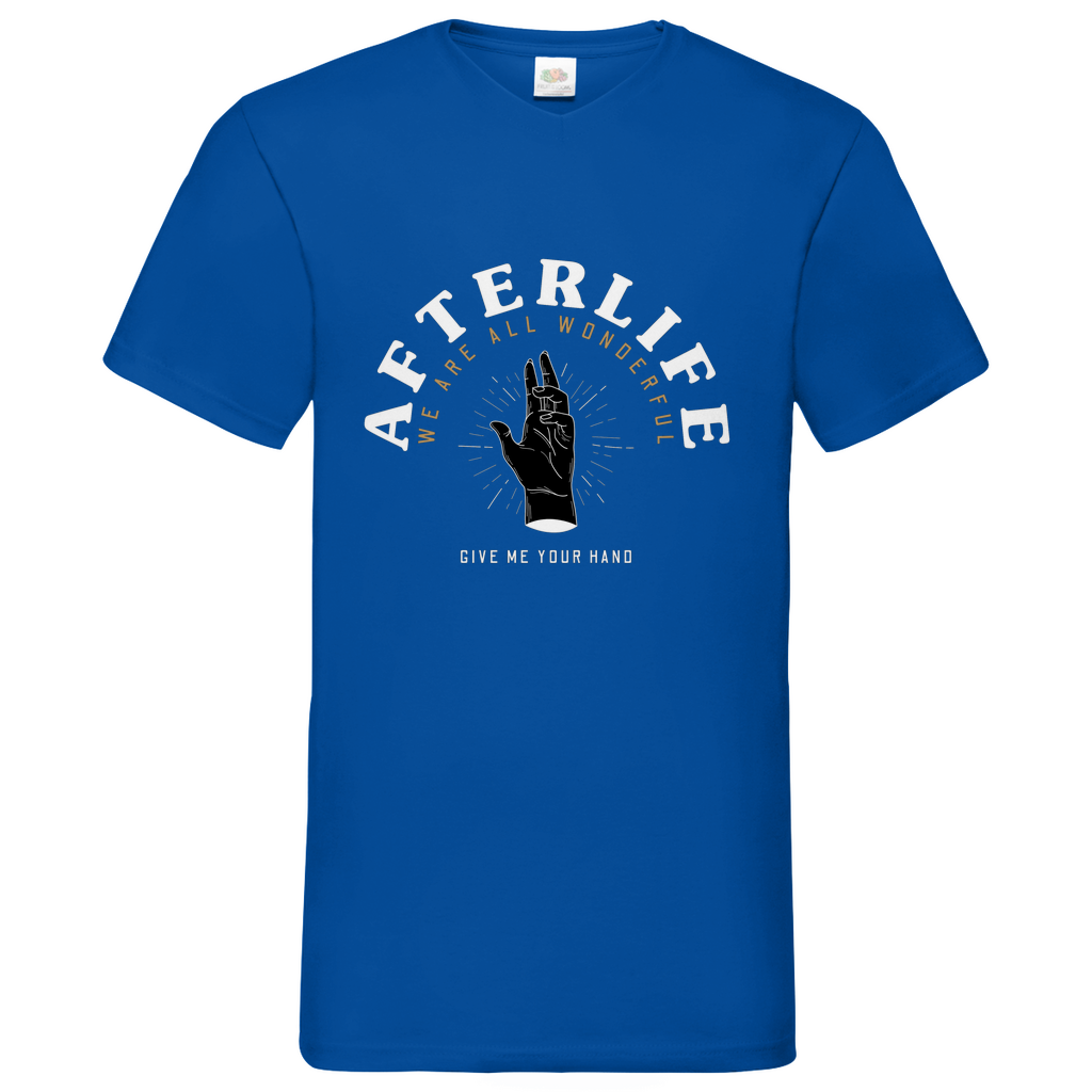 After Life - V-Neck T-Shirt dark