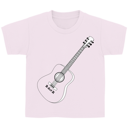 T-Shirt kids - Guitar B dot K  / bright