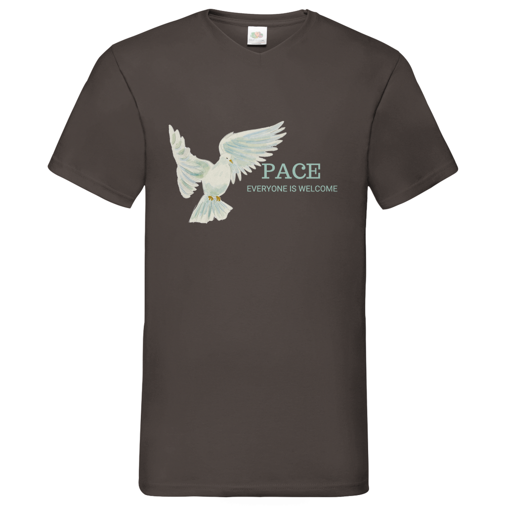 Peace Dove - V-Neck T-Shirt