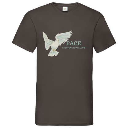 Peace Dove - V-Neck T-Shirt