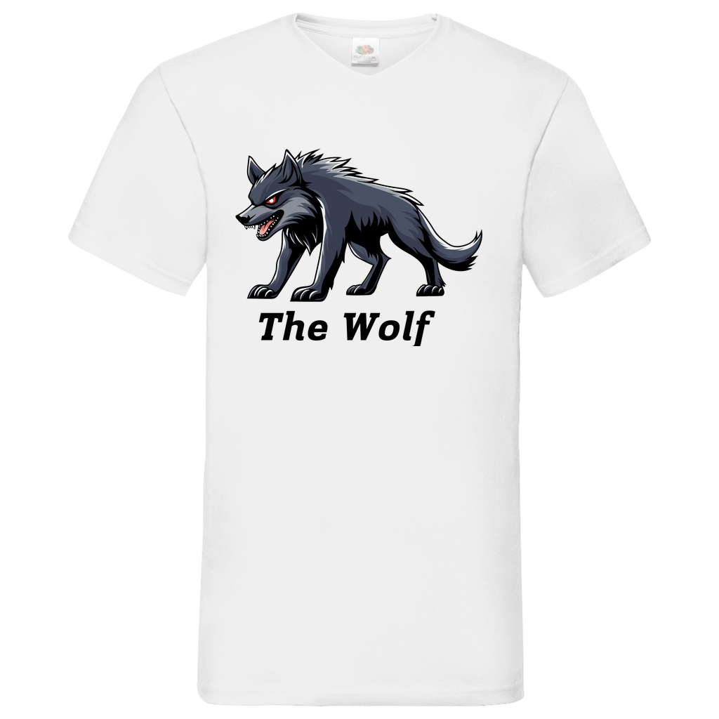 The Wolf - V-Neck T-Shirt