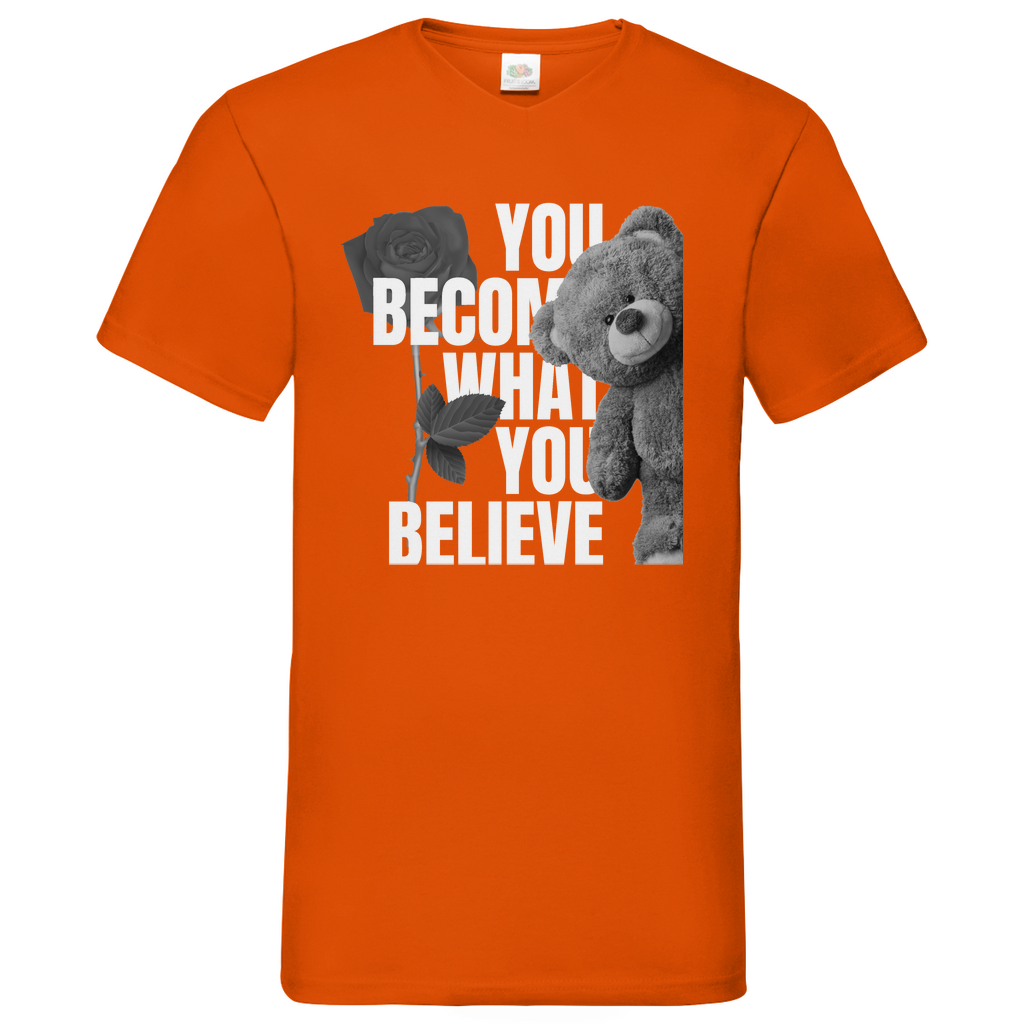 Bear - V-Neck T-Shirt dark