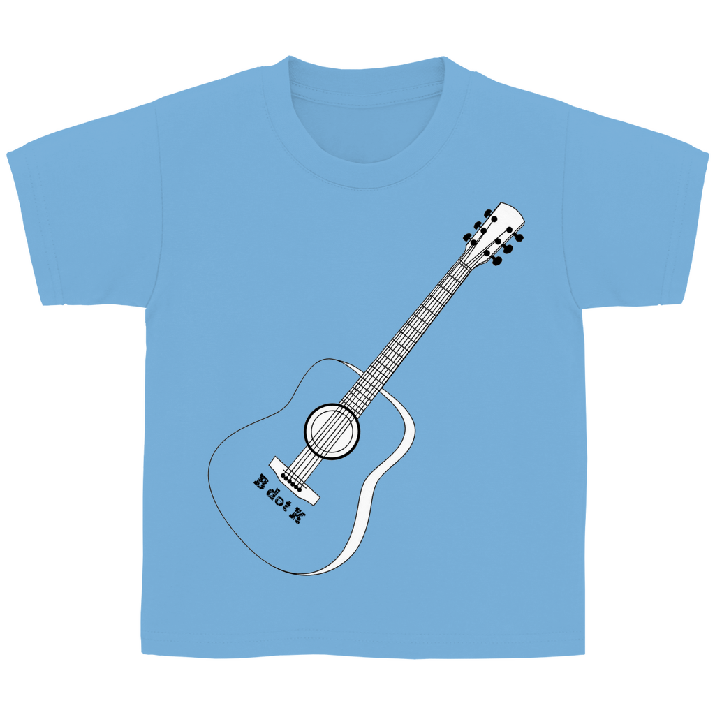 T-Shirt kids - Guitar B dot K  / bright