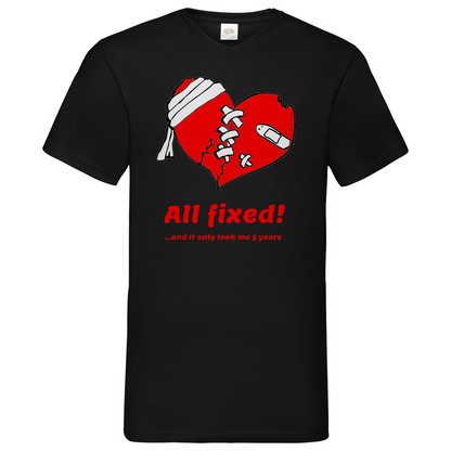 All fixed - V-Neck T-Shirt